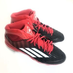 New Adidas Litestrike black baseball cleats Size 15